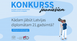 Latvijas starptautiskās atzīšanas "de iure" simtgadei veltīts konkurss jauniešiem