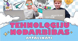 Ventspils Digitālais centra aicina skolēnus no visas Latvijas piedalīties attālinātajās tehnoloģiju nodarbībās