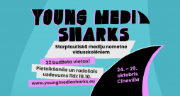 Izsludināta pieteikšanās jauniešu mediju nometnei “Young Media Sharks”