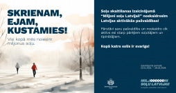 Sabiedrības integrācijas fonds aicina Latvijas iedzīvotājus iesaistīties veselīga dzīvesveida izaicinājumā “Miljoni soļu Latvijai”