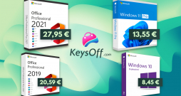 Šis ir labākais laiks, lai iegūtu savam datoram Microsoft Office sākot no 17 EUR un Windows 11 sākot no 10 EUR no Keysoff
