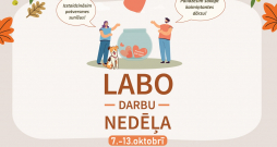 Palīdzēsim.lv aicina no 7. līdz 13. oktobrim aktīvi iesaistīties “Labo darbu nedēļā 2024”