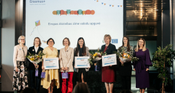Pasniegta Eiropas Atzinības zīme valodu apguvē