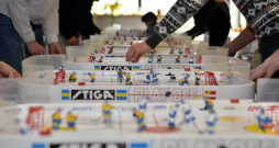 Rīgas Kultūru vidusskolā tiks rīkots ikgadējās bērnu un jauniešu galda hokeja turnīrs "Sarauj 2024"