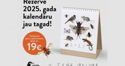 Atbalsti dabiskās pļavas ar kalendāru “Dzīvība pļavā”