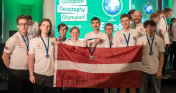 Latvijas skolēni izcīna septiņas medaļas Eiropas ģeogrāfijas olimpiādē