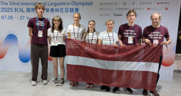 Latvijas jaunieši gūst pieredzi Starptautiskajā lingvistikas olimpiādē Taipejā
