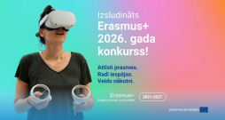 2026. gada Erasmus+ konkursā Latvijai pieejami vairāk nekā 39 miljoni eiro izglītības, mācību un sporta projektiem