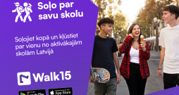 Skolas visā Latvijā pievienojas soļu izaicinājumam, lai bērni būtu aktīvāki