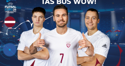 UEFA Eiropas čempionāts telpu futbolā 2026 – Xiaomi Arēnā! 