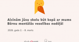 Bērnu mentālās veselības nedēļa skolās visā Latvijā