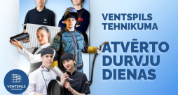 Ventspils tehnikums aicina uz Atvērto durvju dienām!