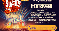“Summer Sound 2026” skatuvi satricinās elektroniskās deju mūzikas leģenda Hardwell un drum and bass duets Sigma