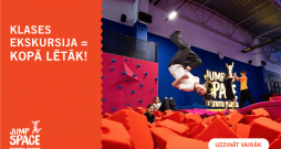 Ja klasei vajag izlādēties – nāc uz 'Jump Space'!