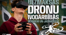 “Drone House” piedāvā bezmaksas dronu apmācības bērniem un jauniešiem Rīgā!