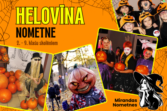 Rudens lieliskākais piedzīvojums - Mirandas Helovīna nometne!