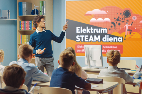 Elektrum STEAM diena 28. novembrī – izzinošs pasākums Latvijas skolēniem