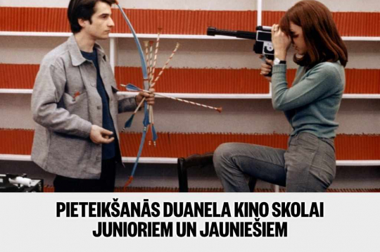 Kino skolas nodarbības bērniem un jauniešiem kinoteātrī Kino Bize