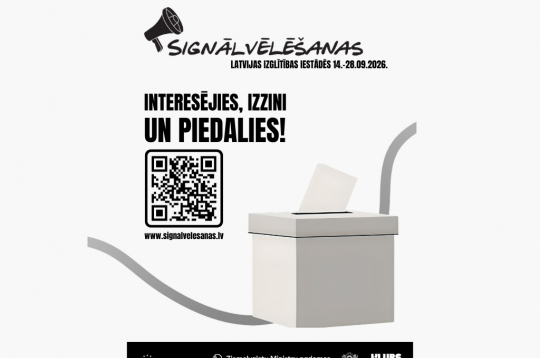 Latvijas jaunieši aktīvi piedalīsies Signālvēlēšanās 2026