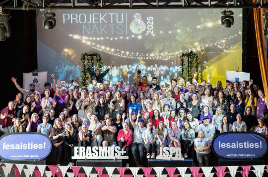 Atklāta pieteikšanās jauniešu pasākumam “Projektu nakts 2026”