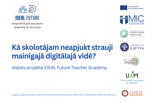 Kā skolotājam neapjukt strauji mainīgajā digitālajā vidē?