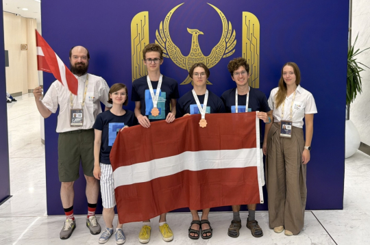 Latvijas jaunieši izcīna divas bronzas medaļas Starptautiskajā informātikas olimpiādē