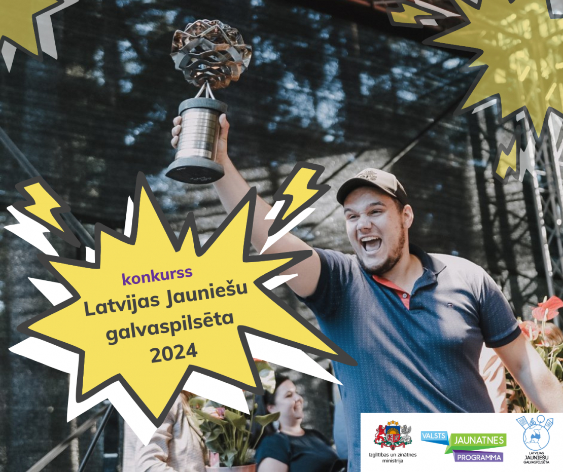 IZM izsludina konkursu Latvijas Jauniešu galvaspilsēta 2024