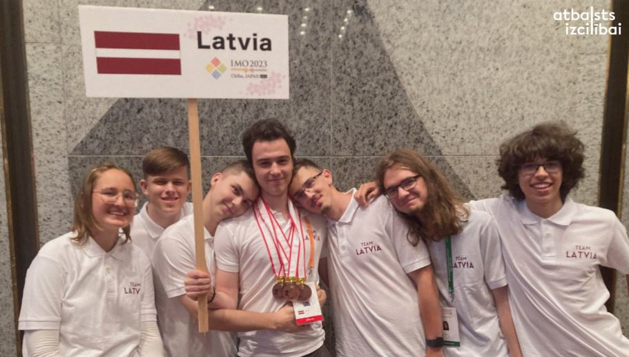 Starptautiskajā matemātikas olimpiādē visi Latvijas skolēni guvuši godalgas