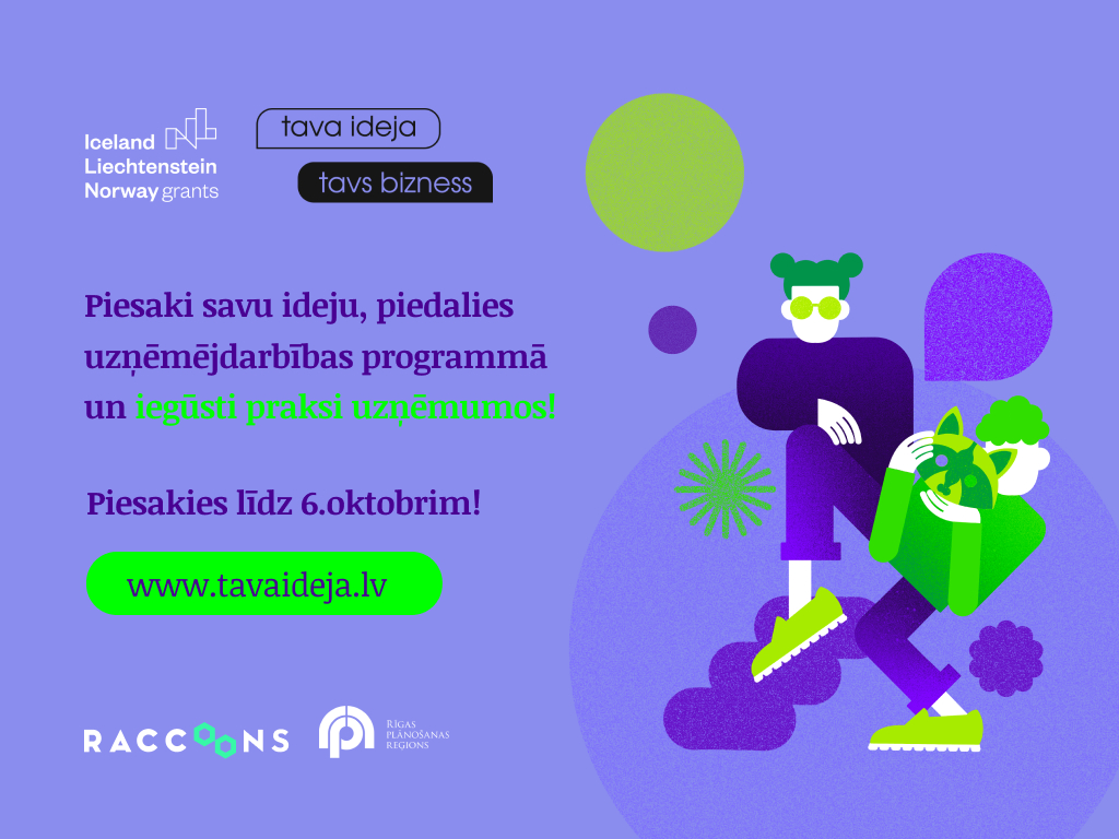 Piesakies uzņēmējdarbības programmai vidusskolēniem “Tava Ideja, Tavs Bizness” un satiec tehnoloģiju uzņēmumus