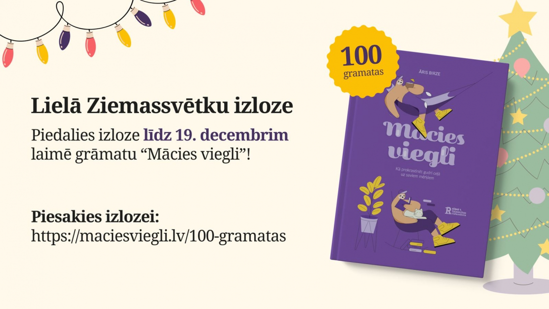 “Mācies viegli” – grāmata skolēniem par mācīšanās prasmēm