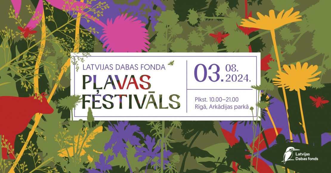 Latvijas Dabas fonds aicina uz otro Pļavas festivālu