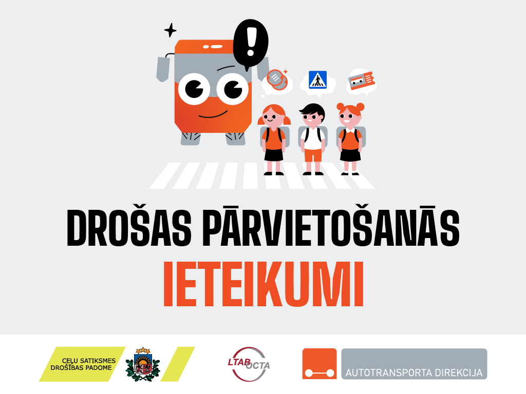 Bērnu drošība ceļā un sabiedriskajā transportā: padomi vecākiem un skolotājiem