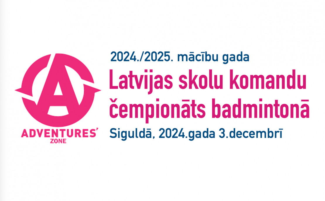 Aicina uz Latvijas skolu komandu čempionātu badmintonā