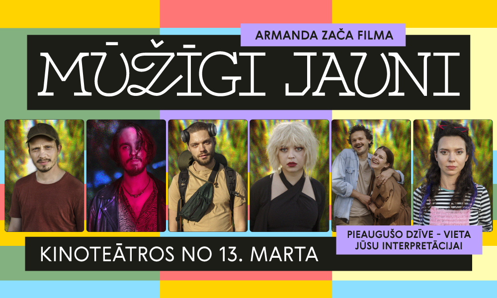 Aicina pedagogus un vidusskolēnus no 13. marta noskatīties un apspriest Armanda Zača spēlfilmu “Mūžīgi jauni”