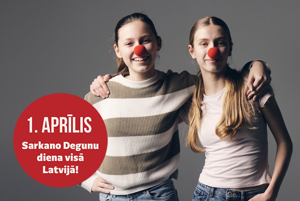 Labdarības izaicinājums klasēm 1. aprīlī Dr Klauns atbalstam! 