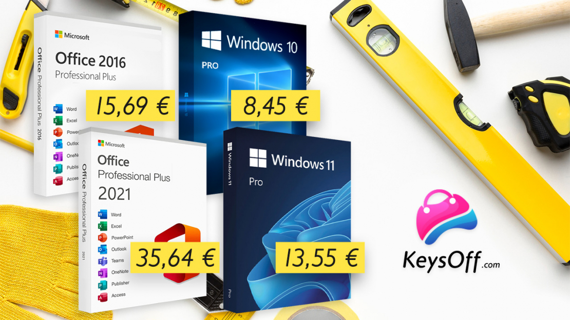 Keysoff Darba svētku izpārdošana: Pārej uz Windows 11 sākot no 7,5 EUR! Sagatavojies Windows 10 atbalsta beigām!