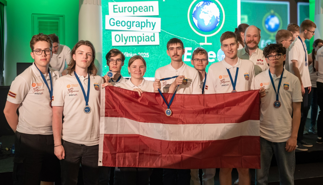 Latvijas skolēni izcīna septiņas medaļas Eiropas ģeogrāfijas olimpiādē