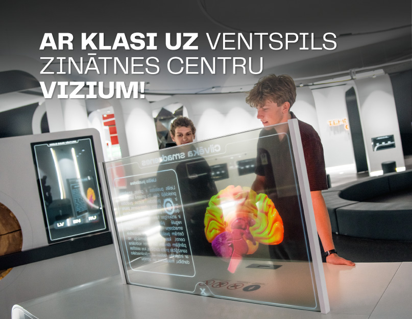  VIZIUM aicina klases apmeklēt ESF un Latvijas valsts finansētās nodarbības “STEM un pilsoniskā līdzdalība”