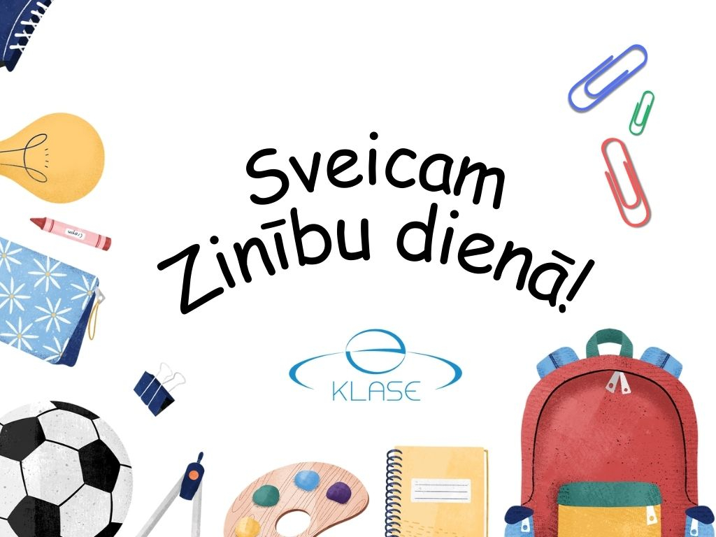 Sirsnīgs sveiciens Zinību dienā!
