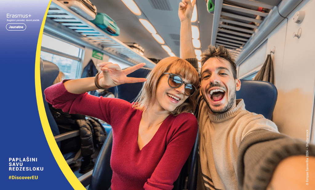 DiscoverEU atzīmē Šengenas zonas 40. gadadienu ar 40 000 ceļošanas  biļetēm jauniešiem