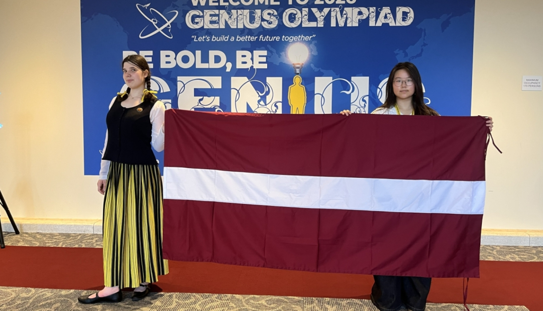 Jauniešu pētniecības izcilība un kultūru daudzveidība – Latvijas komanda piedalās GENIUS Olympiad 2026