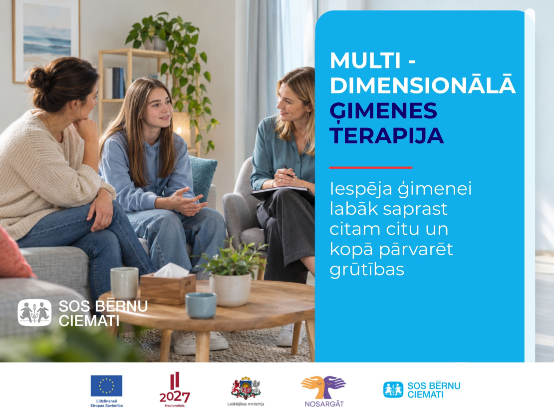  Jauns atbalsta pakalpojums ģimenēm, kurās aug jaunietis ar uzvedības vai sociālajām grūtībām