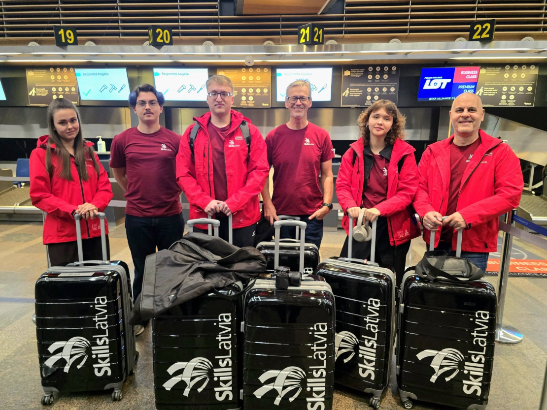 SkillsLatvia komanda startē pasaules jauno profesionāļu meistarības konkursā WorldSkills Shanghai 2026