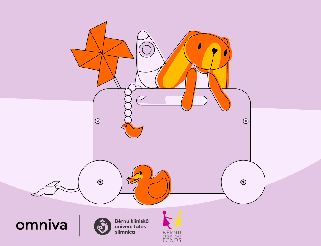 Sūti drosmi Bērnu slimnīcas pacientiem!