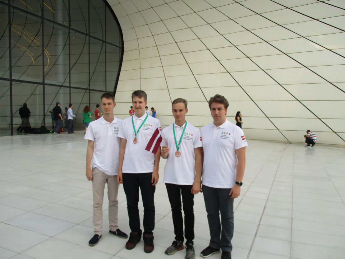 Starptautiskajā informātikas olimpiādē Latvijas skolēni izcīna bronzas medaļas